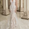 Vestido de novia sirena recto