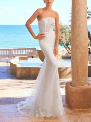 Vestido de novia sirena