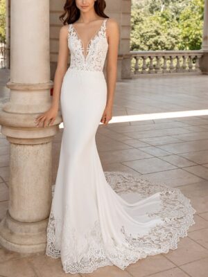 Vestido de novia sirena