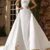 Vestido de Novia sirena corte recto